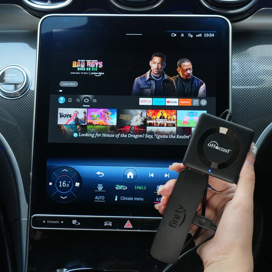 Ottocast Tbox UHD Android 13 CarPlay AI Box with HD Output
