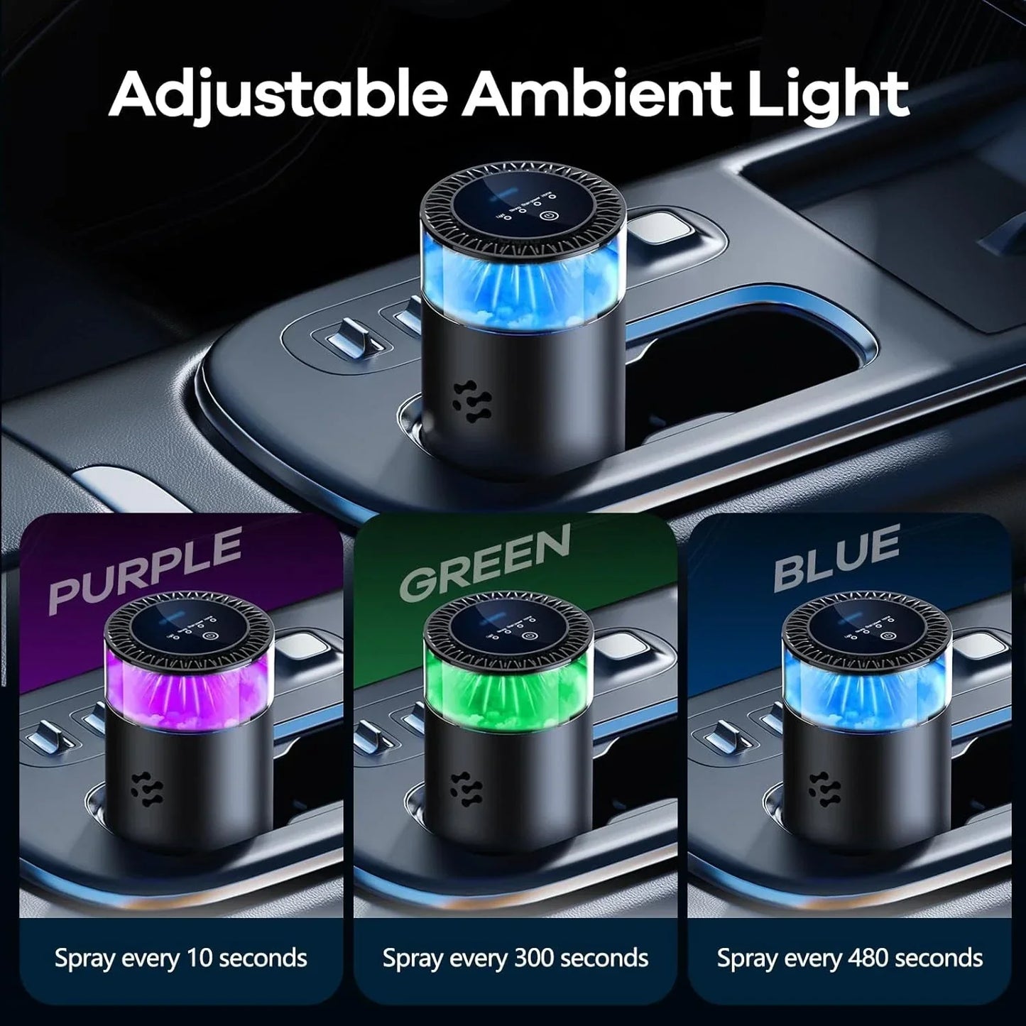 Car Diffuser Air Freshener Smart Car Freshener Aromatherapy
